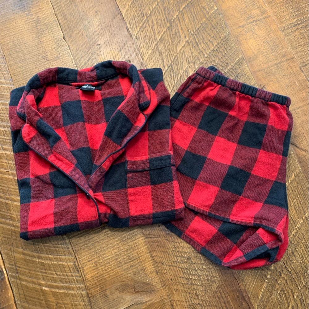 Madewell Flannel Pajama Set - Picture 2 of 15